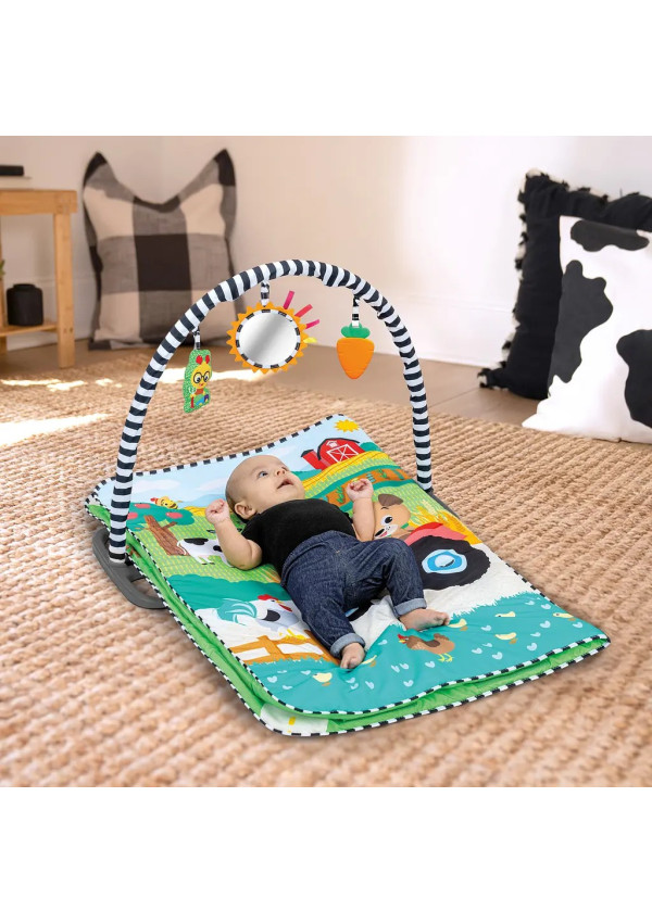 Розвиваючий килимок Baby Einstein 4 в 1 Busy Barnyard