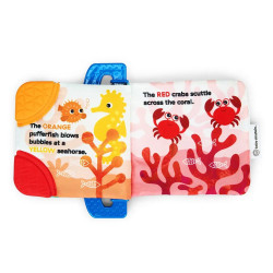 Іграшка-книжка м'яка розвиваюча Baby Einstein Shades of the Sea