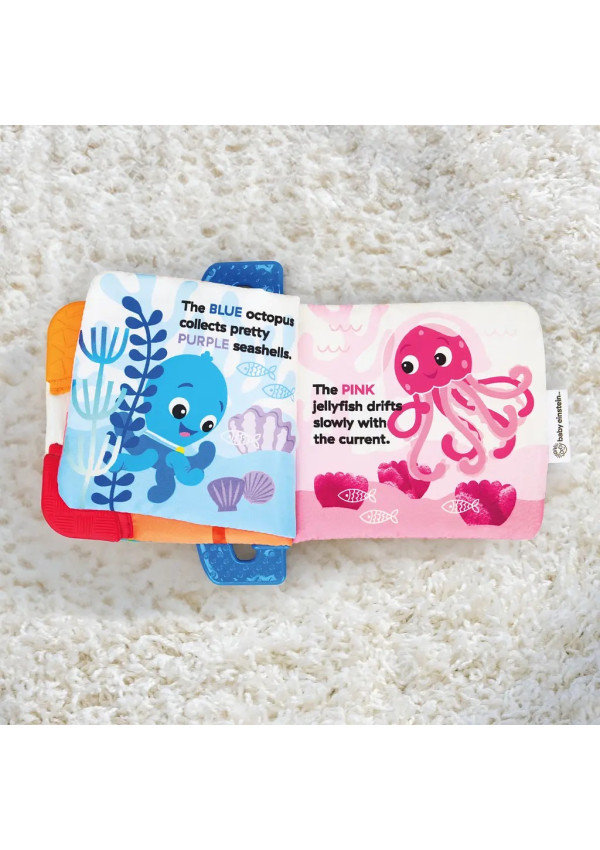 Іграшка-книжка м'яка розвиваюча Baby Einstein Shades of the Sea
