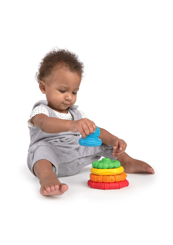 Baby Einstein Іграшка-пірамідка Stack & Teethe