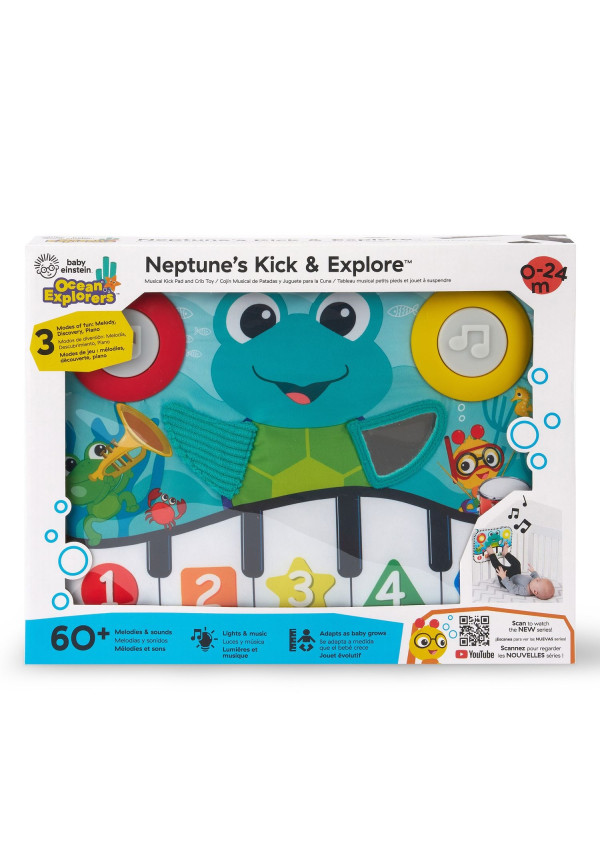 Baby Einstein Музична іграшка на ліжечко Neptune`s Kick & Explore