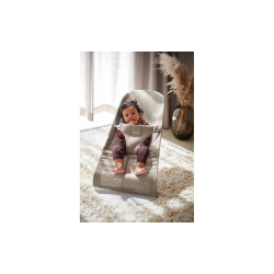 BabyBjorn - Крісло-шезлонг Bouncer Bliss Mesh, Grey Beige (сіро-бежевий)