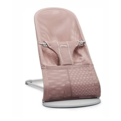 BabyBjorn - Крісло-шезлонг Bouncer Bliss Mesh, Dusty Pink (пильно-рожевий)