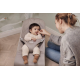 BabyBjorn - Крісло-шезлонг Bouncer Bliss Cotton Petal Quilt, Sand Gray (сіро-бежевий)
