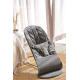 BabyBjorn - Крісло-шезлонг Bouncer Bliss Cotton Petal Quilt, Antracyt (антрацит)