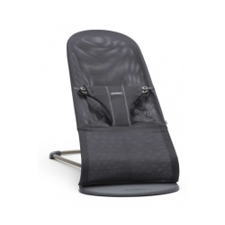 BabyBjorn - Крісло-шезлонг Bouncer Bliss Mesh, Anthracite (антрацит)