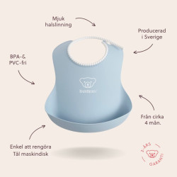 Слинявчик BabyBjorn Powder Blue