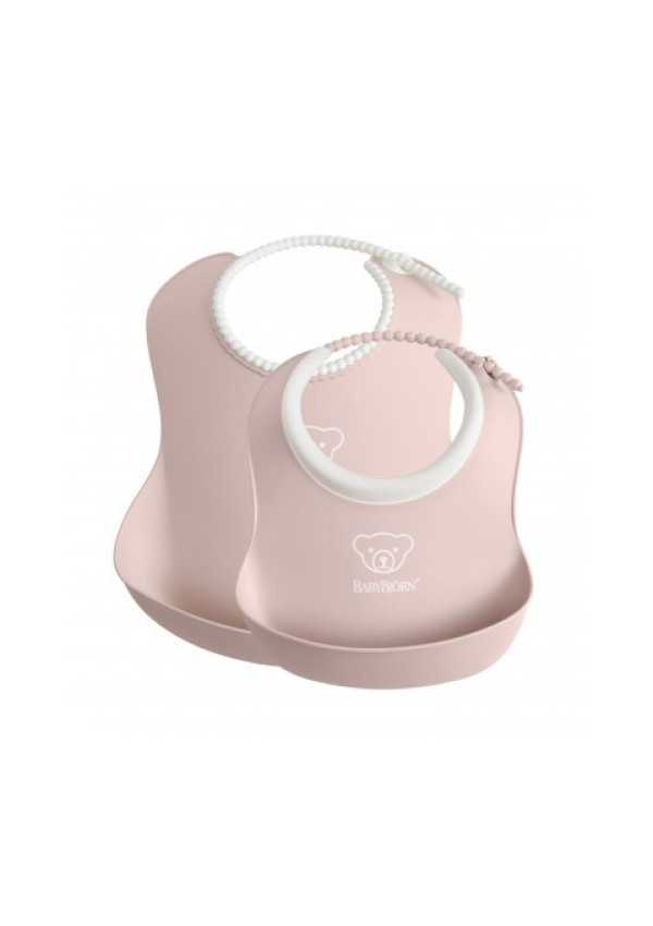 Набір слинявчиків BabyBjorn Powder Pink 2 шт.