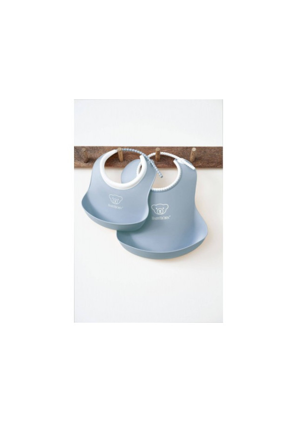 Набір слинявчиків BabyBjorn Powder Blue 2 шт.