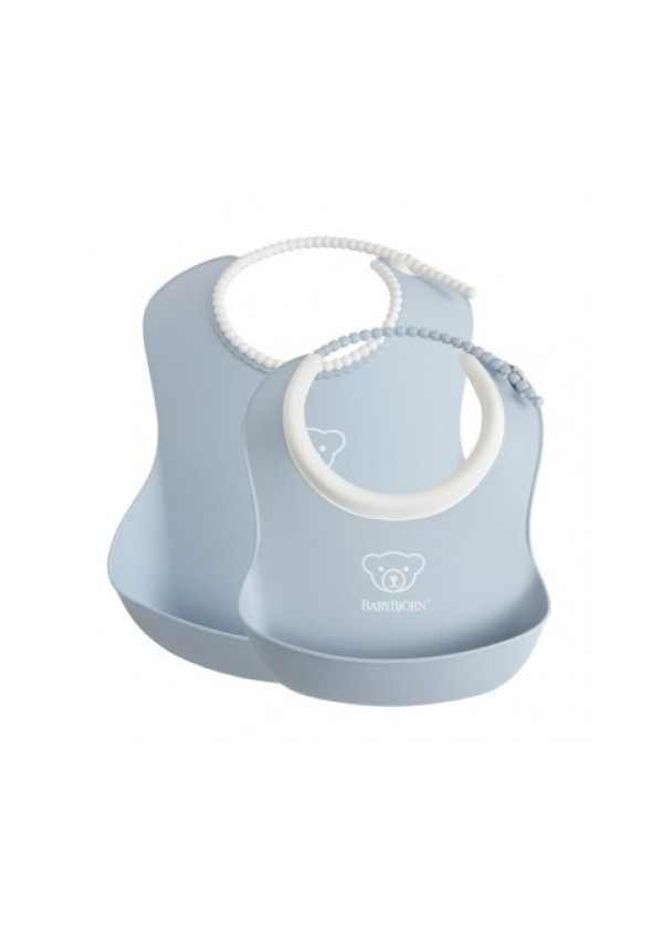 Набір слинявчиків BabyBjorn Powder Blue 2 шт.
