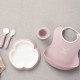 Набір дитячого посуду BabyBjorn Powder Pink, 5 ел.