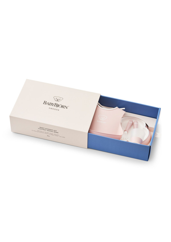 Набір дитячого посуду BabyBjorn Powder Pink, 5 ел.