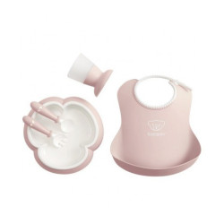 Набір дитячого посуду BabyBjorn Powder Pink, 5 ел.