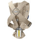 Рюкзак-кенгуру для немовлят BabyBjorn MINI Woven Light Beige