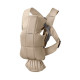 Рюкзак-кенгуру для немовлят BabyBjorn MINI Woven Light Beige