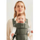 Рюкзак-кенгуру для немовлят BabyBjorn MINI Woven Dark Green