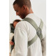 Рюкзак-кенгуру для немовлят BabyBjorn MINI Woven Dark Green