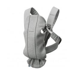 Рюкзак-кенгуру для немовлят BabyBjorn MINI 3D Jersey Light Grey