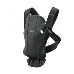 Рюкзак-кенгуру для немовлят BabyBjorn MINI 3D Jersey Charcoal Grey