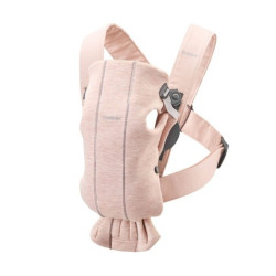Рюкзак-кенгуру для немовлят BabyBjorn MINI 3D Jersey Light Pink