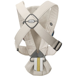 Рюкзак-кенгуру для немовлят BabyBjorn MINI 3D Jersey Light Beige