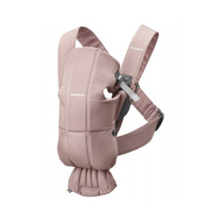 Рюкзак-кенгуру для немовлят BabyBjorn MINI Woven Dusty Pink