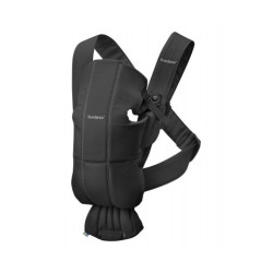 Рюкзак-кенгуру для немовлят BabyBjorn MINI Cotton Black