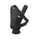 Рюкзак-кенгуру для немовлят BabyBjorn MINI Cotton Black