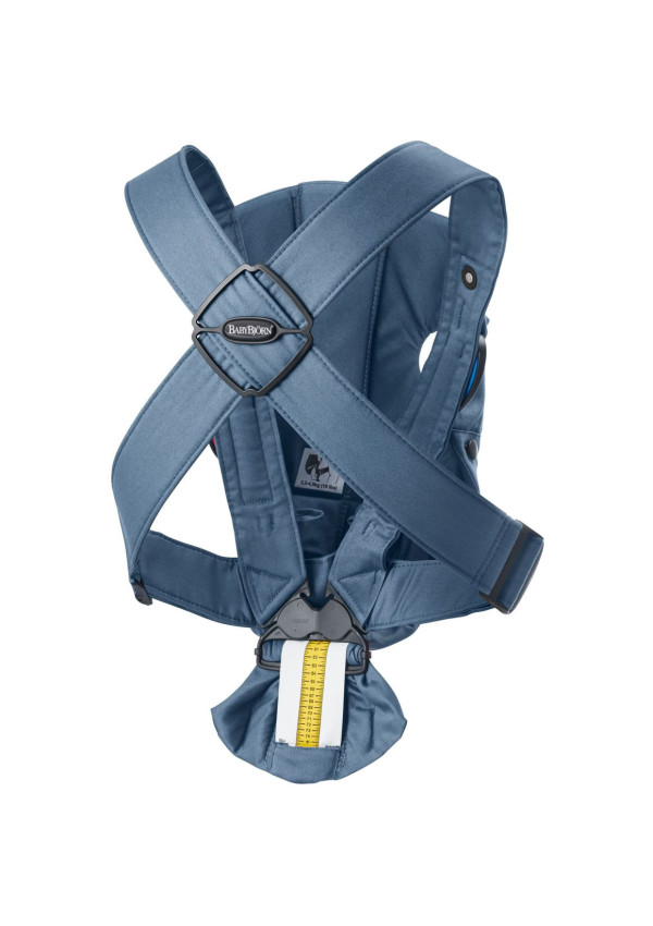 Рюкзак-кенгуру для немовлят BabyBjorn MINI Woven Vintage Indigo