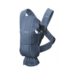 Рюкзак-кенгуру для немовлят BabyBjorn MINI Woven Vintage Indigo