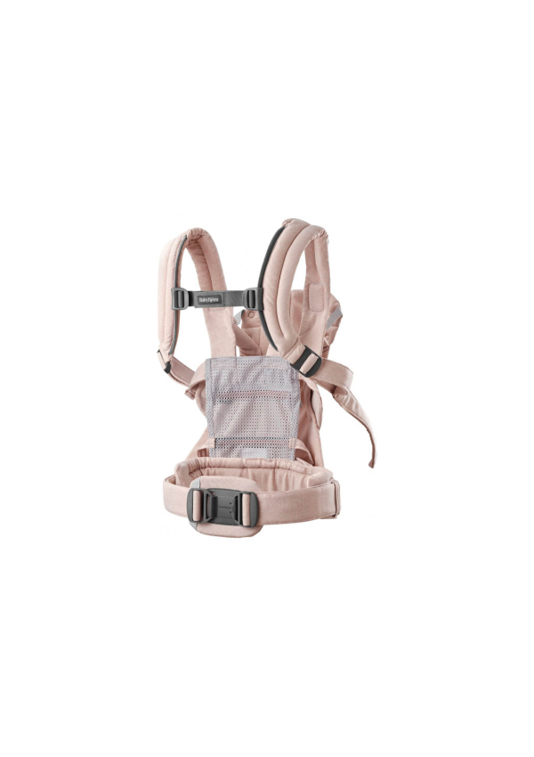 Рюкзак-кенгуру для немовлят BabyBjorn Harmony Woven Light Pink Melange