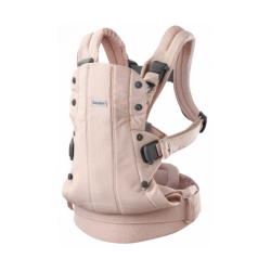 Рюкзак-кенгуру для немовлят BabyBjorn Harmony Woven Light Pink Melange