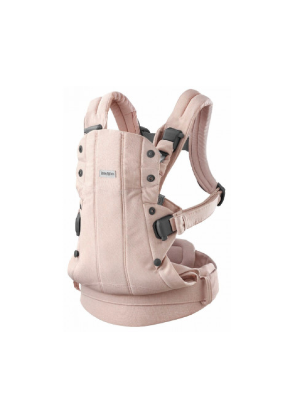 Рюкзак-кенгуру для немовлят BabyBjorn Harmony Woven Light Pink Melange