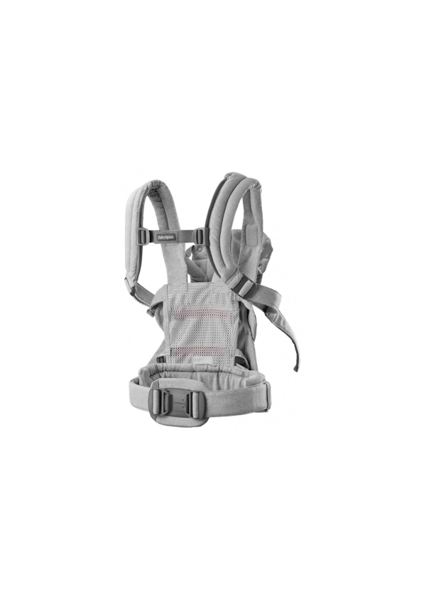 Рюкзак-кенгуру для немовлят BabyBjorn Harmony Woven Light Grey Melange