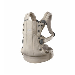 Рюкзак-кенгуру для немовлят BabyBjorn Harmony Woven Light Beige Melange