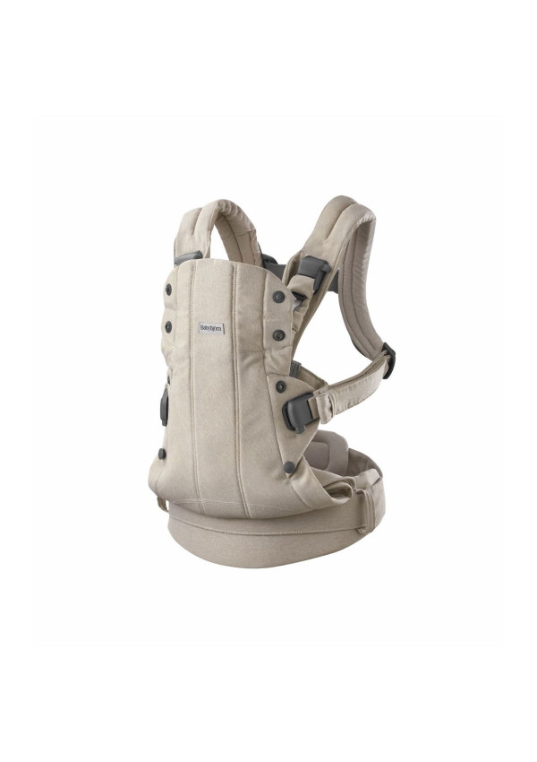 Рюкзак-кенгуру для немовлят BabyBjorn Harmony Woven Light Beige Melange