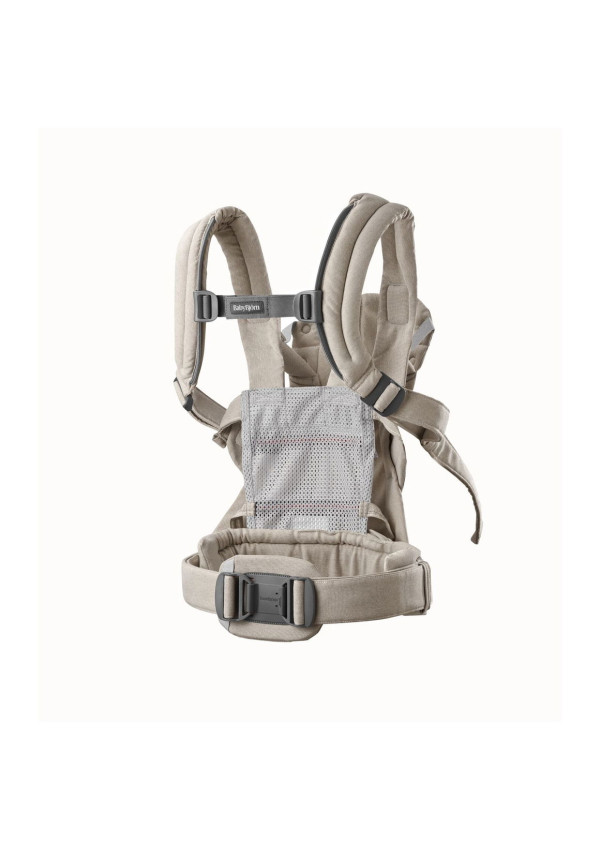 Рюкзак-кенгуру для немовлят BabyBjorn Harmony Woven Light Beige Melange