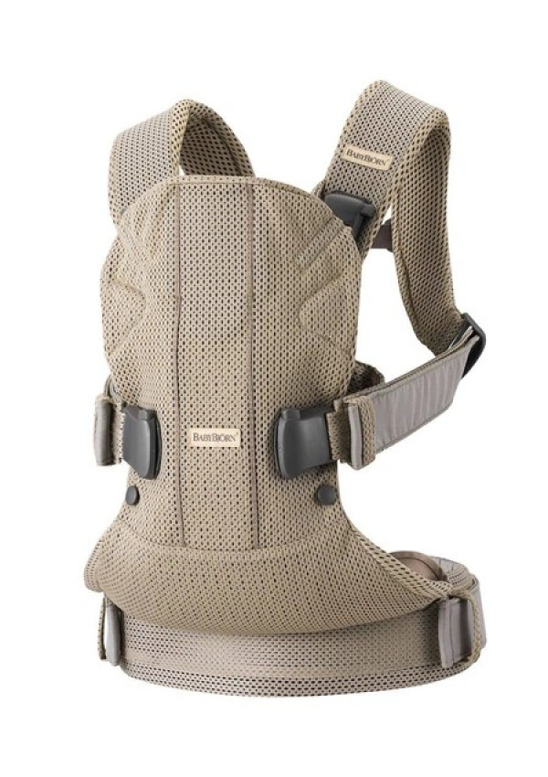 Рюкзак-кенгуру для немовлят BabyBjorn ONE AIR Sand Grey