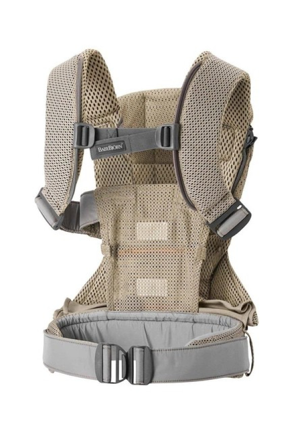 Рюкзак-кенгуру для немовлят BabyBjorn ONE AIR Sand Grey