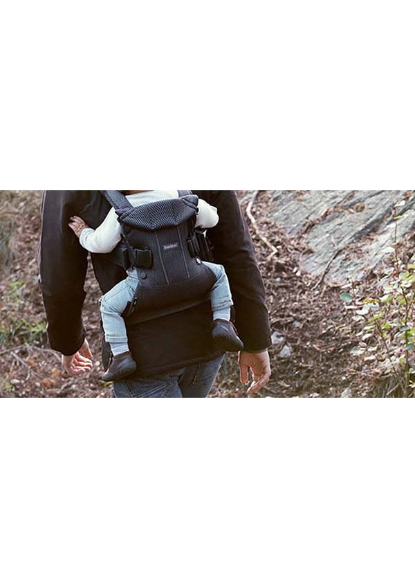 Рюкзак-кенгуру для немовлят BabyBjorn ONE AIR Black