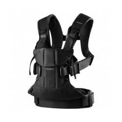 Рюкзак-кенгуру для немовлят BabyBjorn ONE Woven Black