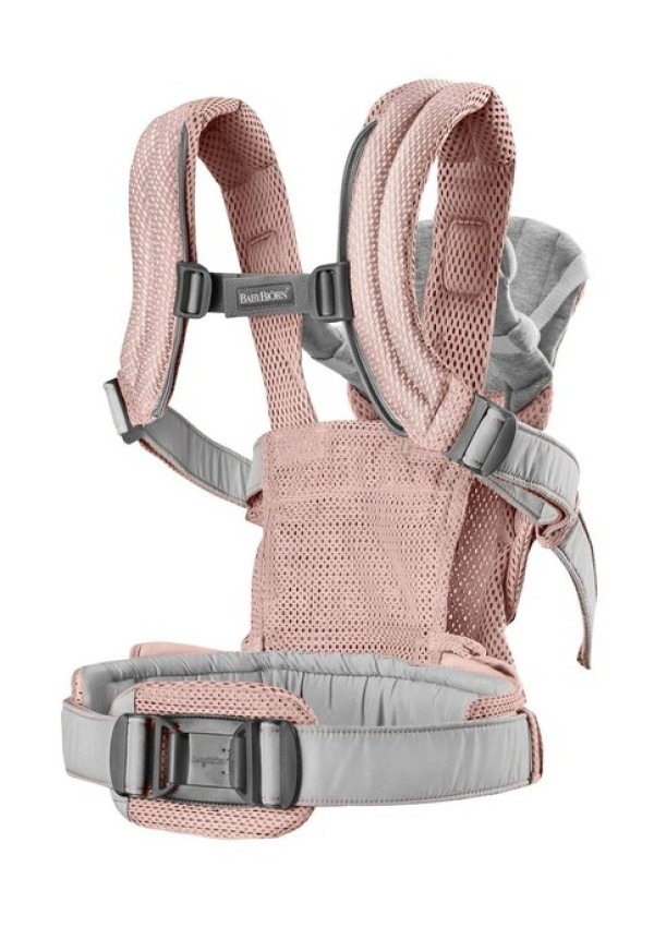 Рюкзак-кенгуру для немовлят BabyBjorn Harmony Mesh 3D Light Pink