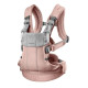 Рюкзак-кенгуру для немовлят BabyBjorn Harmony Mesh 3D Light Pink