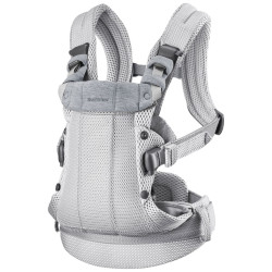 Рюкзак-кенгуру для немовлят BabyBjorn Harmony Mesh 3D Light Grey