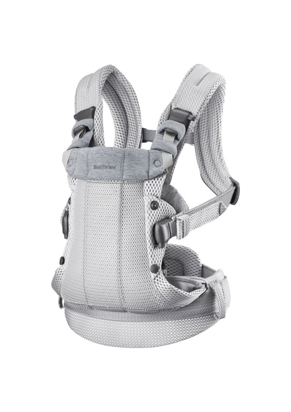 Рюкзак-кенгуру для немовлят BabyBjorn Harmony Mesh 3D Light Grey