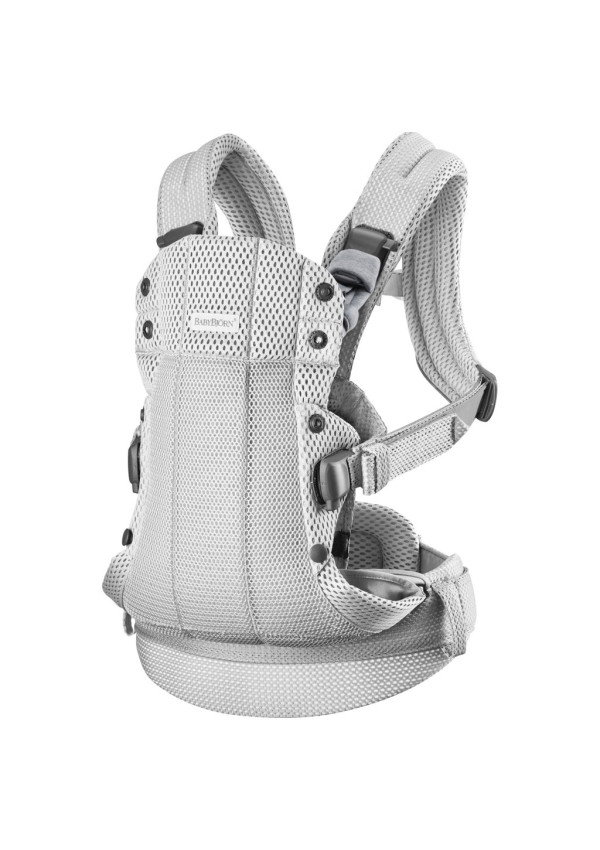 Рюкзак-кенгуру для немовлят BabyBjorn Harmony Mesh 3D Light Grey