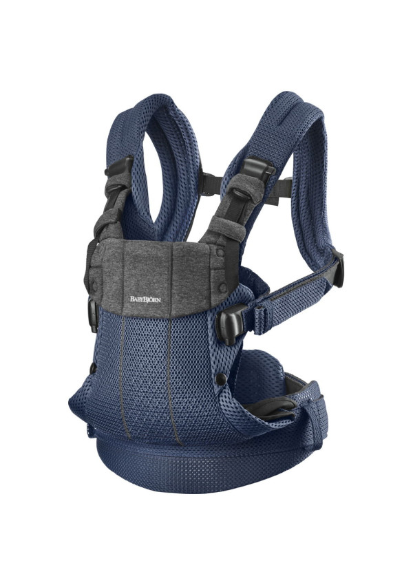 Рюкзак-кенгуру для немовлят BabyBjorn Harmony Mesh 3D Navy Blue