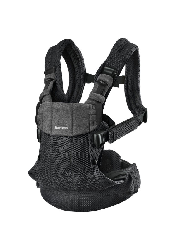 Рюкзак-кенгуру для немовлят BabyBjorn Harmony Mesh 3D Black