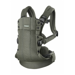 Рюкзак-кенгуру для немовлят BabyBjorn Harmony Mesh 3D Dark Green
