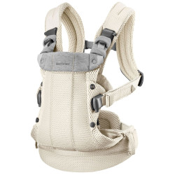 Рюкзак-кенгуру для немовлят BabyBjorn Harmony Mesh 3D Light Beige